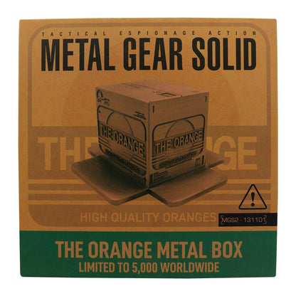 Réplique collector Metal Gear Solid - 2 Antique Gold Plated Cardboard Box