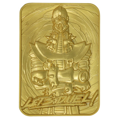 Carte métal collector Yu-Gi-Oh! - 24K Gold Plated Jinzo