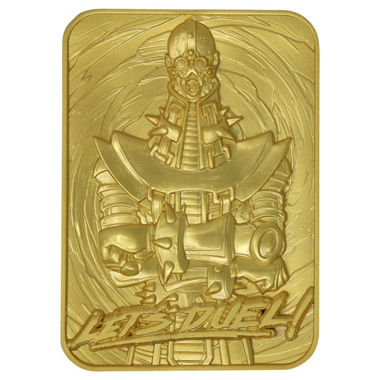 Carte métal collector Yu-Gi-Oh! - 24K Gold Plated Jinzo