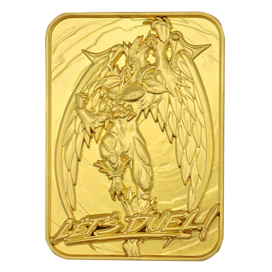 Lingot plaqué or collector Yu-Gi-Oh! - GX Elemental Hero Avian 24K