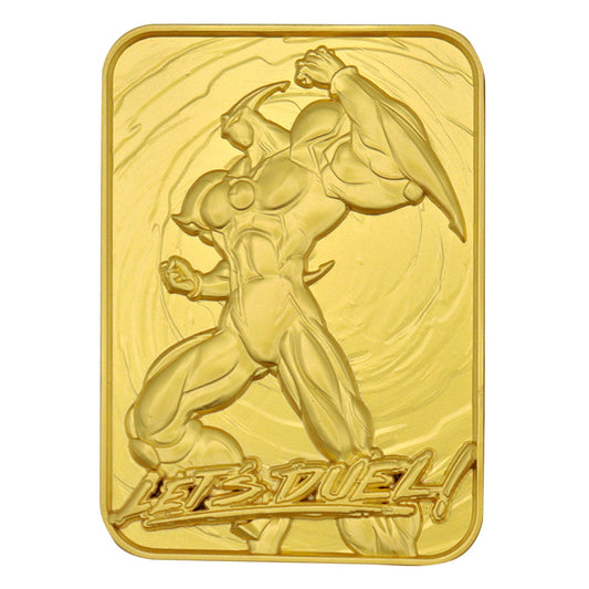 Lingot plaqué or collector Yu-Gi-Oh! - GX Elemental Hero Neos 24K