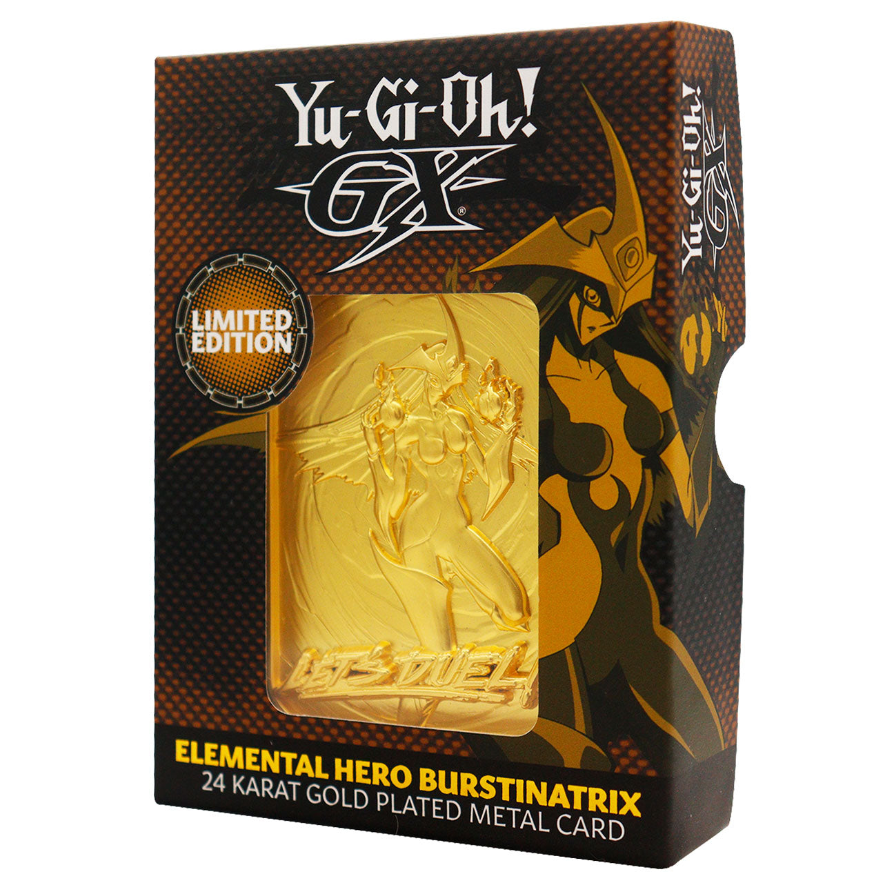Lingot plaqué or collector Yu-Gi-Oh! - GX Elemental Hero Burstinatrix 24KLLingot plaqué or collector Yu-Gi-Oh! - GX Elemental Hero Burstinatrix 24KiLingot plaqué or collector Yu-Gi-Oh! - GX Elemental Hero Burstinatrix 24KnLingot plaqué or collector Yu-Gi-Oh! - GX Elemental Hero Burstinatrix 24KgLingot plaqué or collector Yu-Gi-Oh! - GX Elemental Hero Burstinatrix 24KoLingot plaqué or collector Yu-Gi-Oh! - GX Elemental Hero Burstinatrix 24KtLingot plaqué or collector Yu-Gi-Oh! - GX Elemental Hero Burstinatri