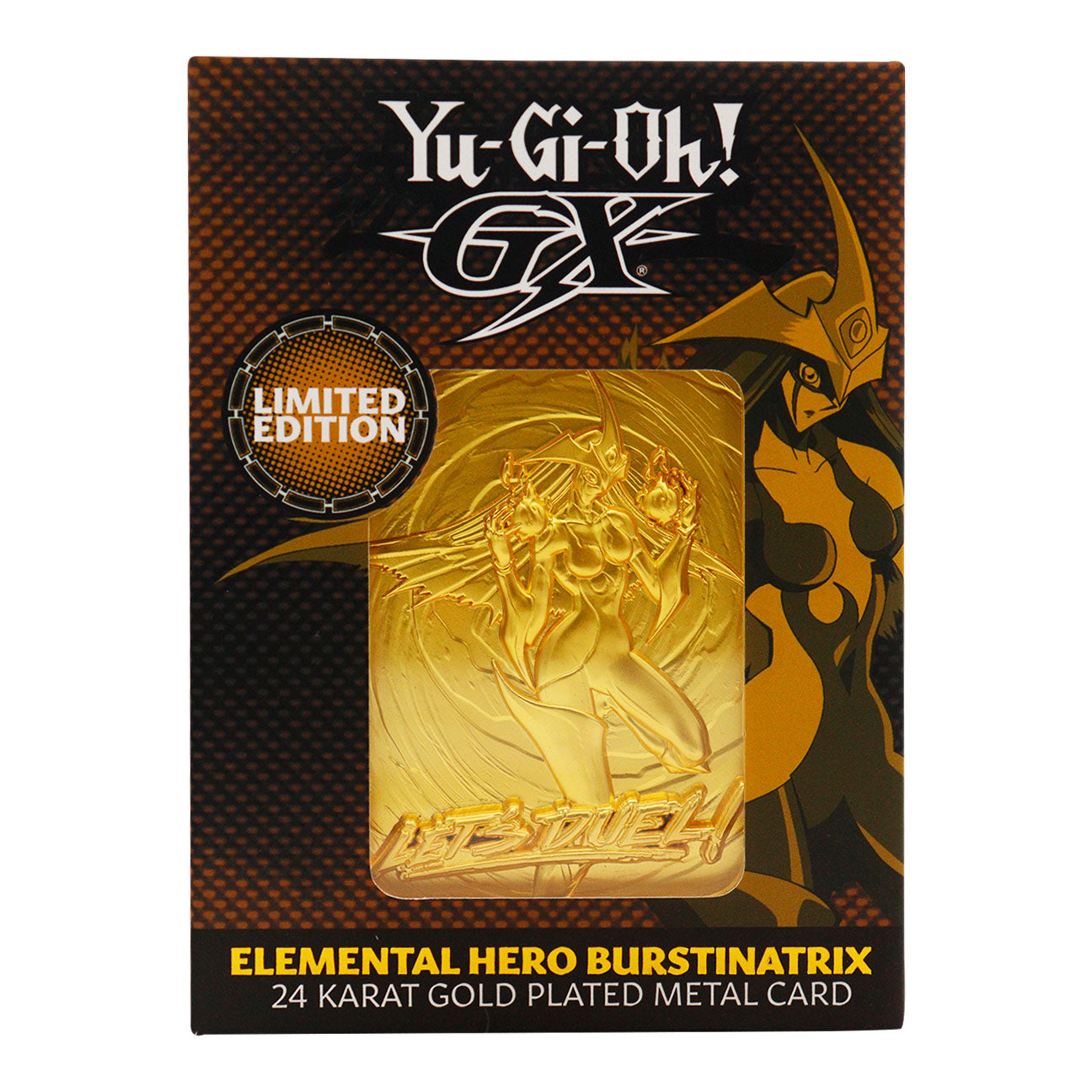 Lingot plaqué or collector Yu-Gi-Oh! - GX Elemental Hero Burstinatrix 24KLLingot plaqué or collector Yu-Gi-Oh! - GX Elemental Hero Burstinatrix 24KiLingot plaqué or collector Yu-Gi-Oh! - GX Elemental Hero Burstinatrix 24KnLingot plaqué or collector Yu-Gi-Oh! - GX Elemental Hero Burstinatrix 24KgLingot plaqué or collector Yu-Gi-Oh! - GX Elemental Hero Burstinatrix 24KoLingot plaqué or collector Yu-Gi-Oh! - GX Elemental Hero Burstinatrix 24KtLingot plaqué or collector Yu-Gi-Oh! - GX Elemental Hero Burstinatri
