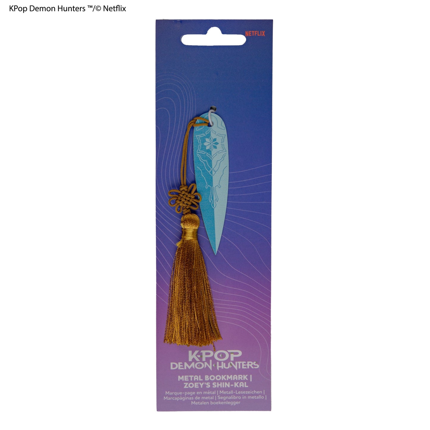 Marque-page en métal Shin-kal de Zoey