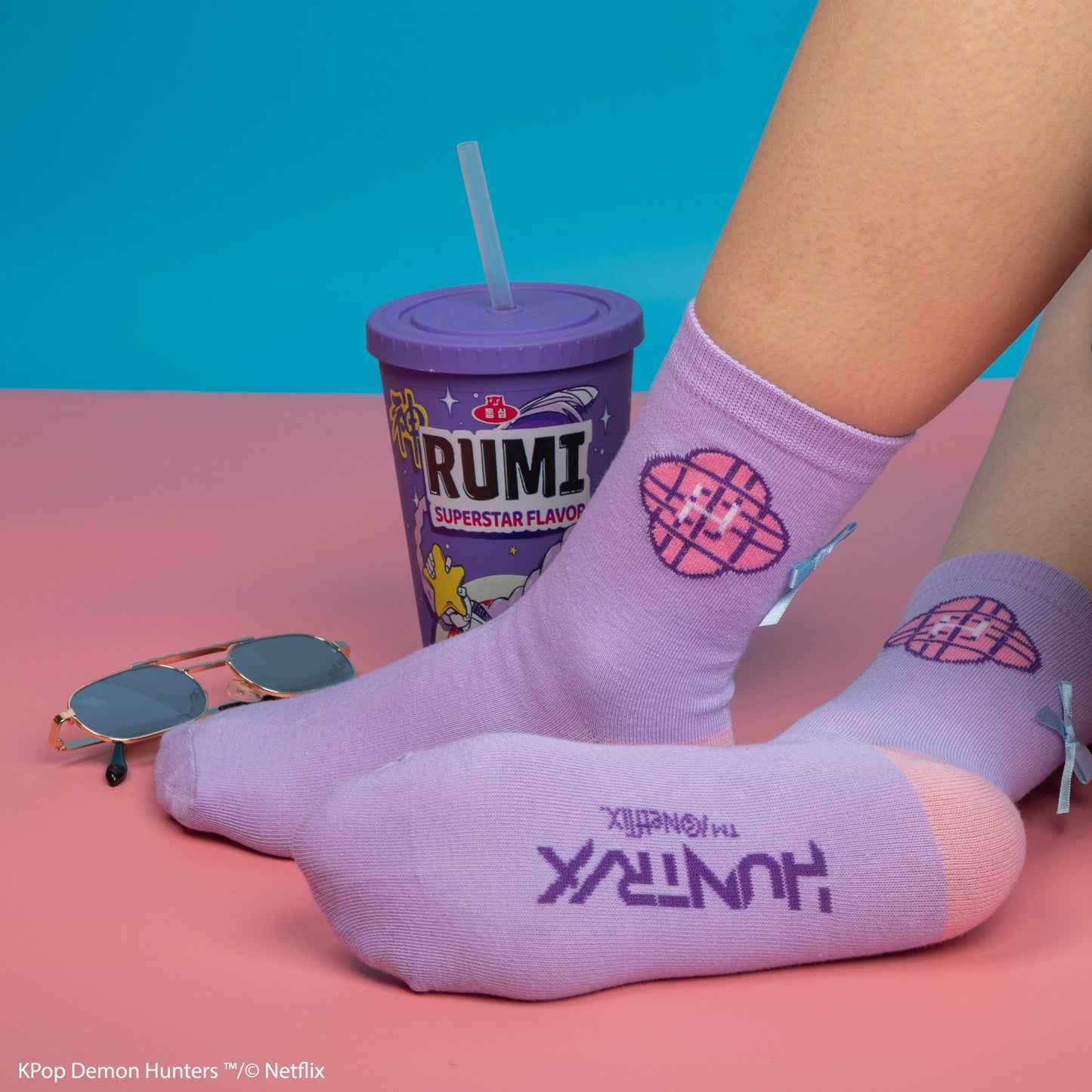 Set of 3 Pairs of KPop Demon Hunters Socks
