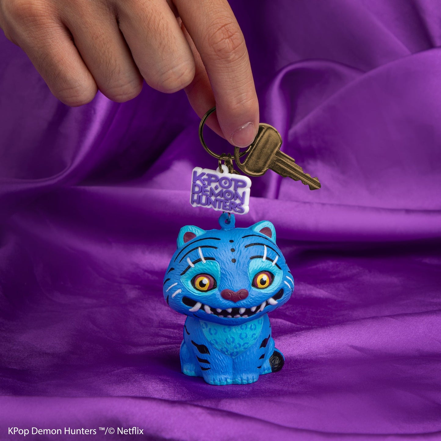 Porte-clés Squishy Tigre Derpy