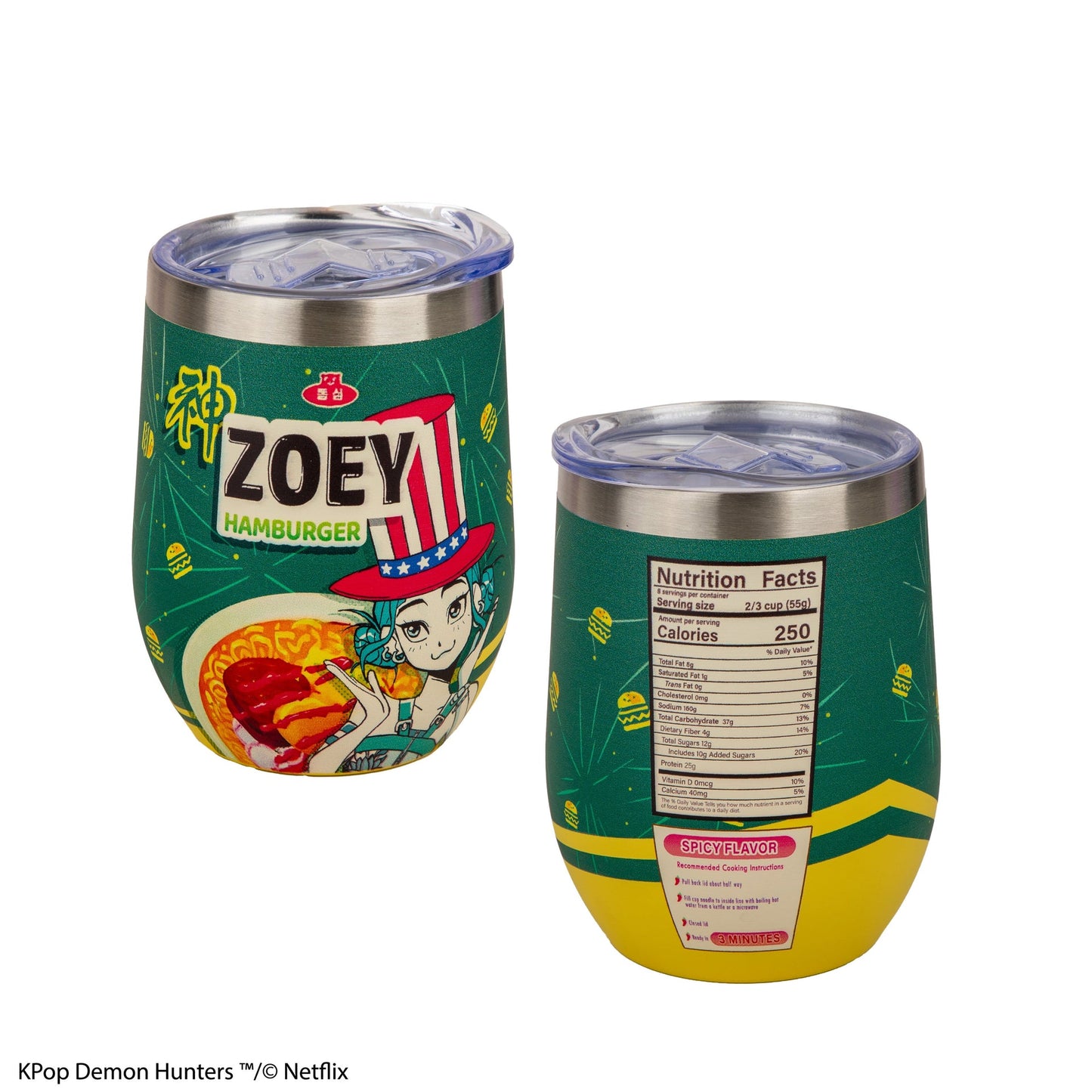 Mug de Voyage Isotherme Zoey Hamburger