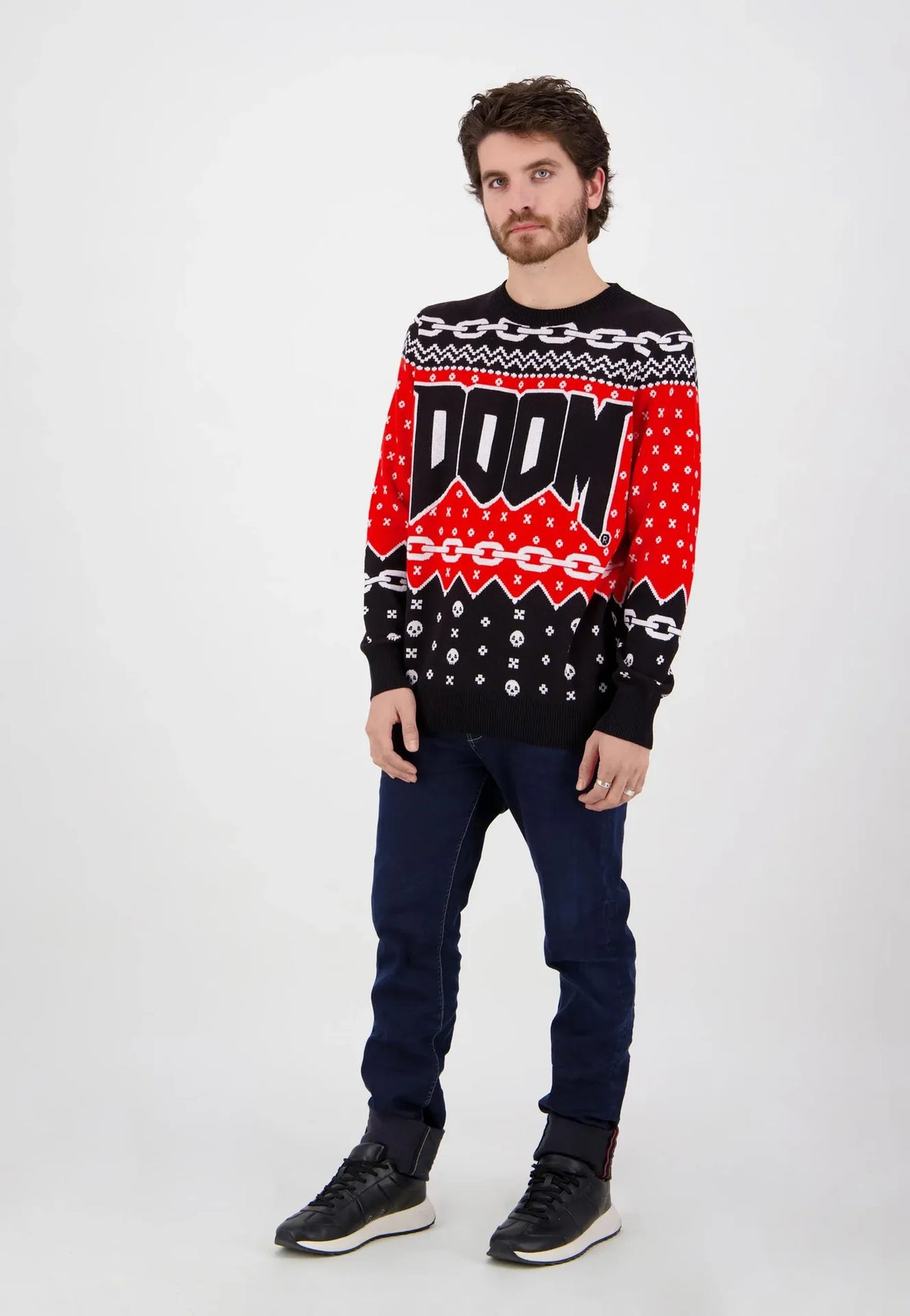 Pull de Noël Doom – vue produit 5