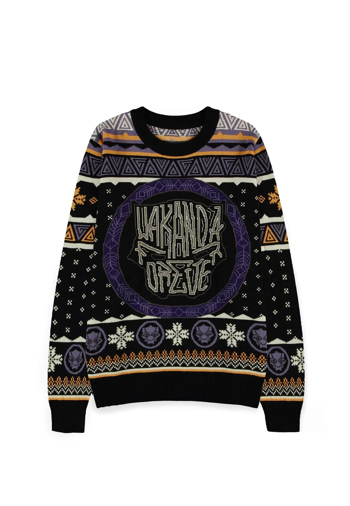Pull de Noël Black Panther – vue principale