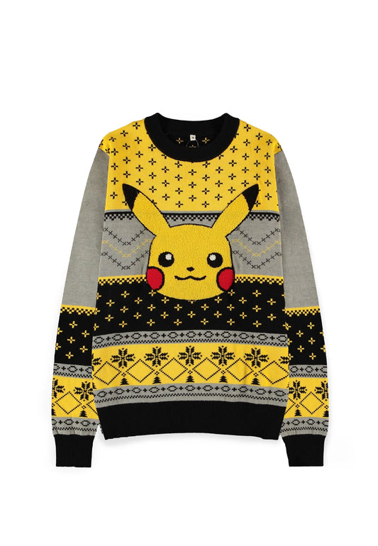 Pokemon Weihnachtspullover – Pikachu