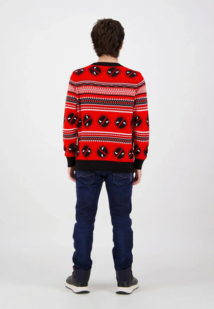 Pull de Noël Deadpool "Here Comes Deadpool" – vue produit 5