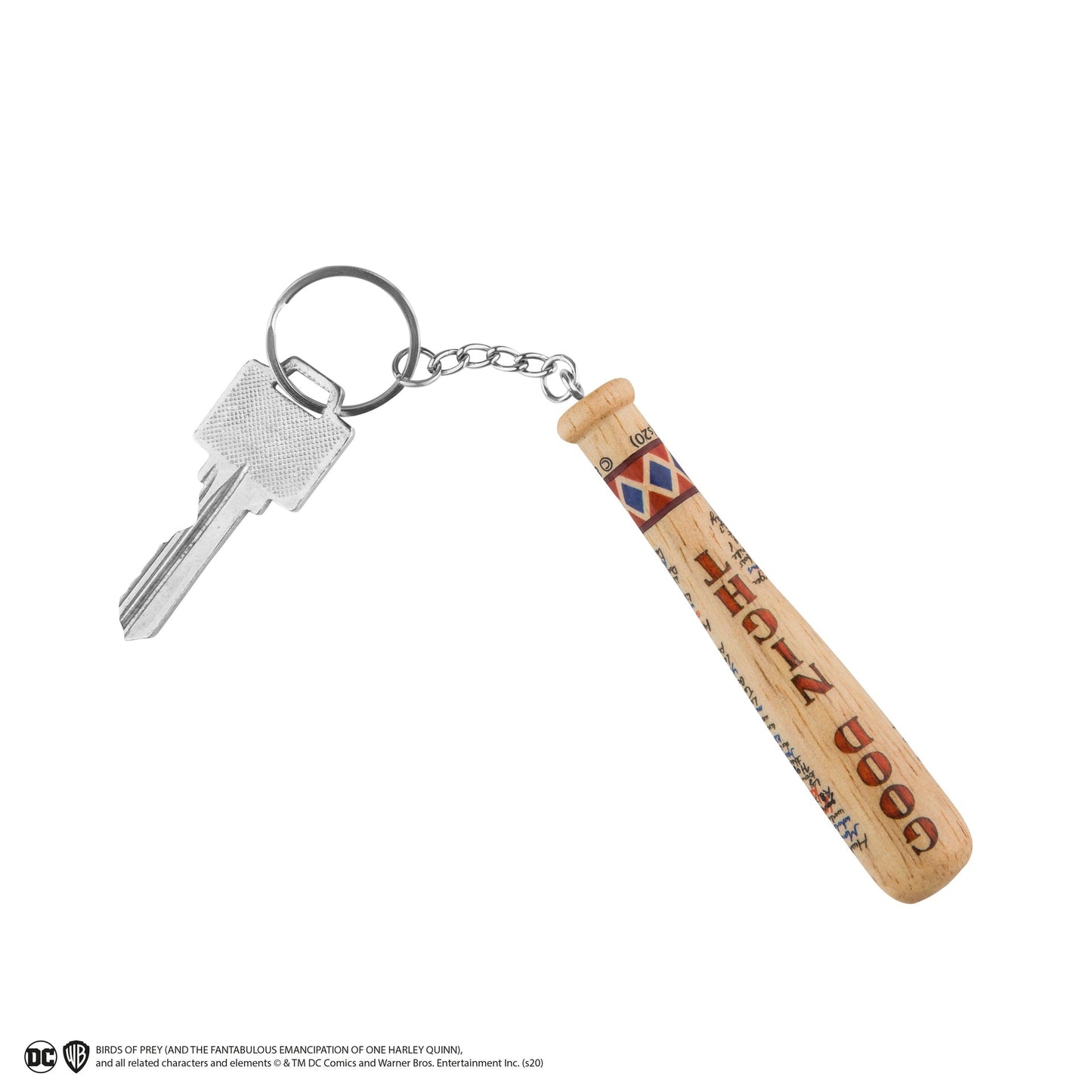 *Porte-clés batte de baseball Harley Quinn