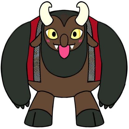 Peluche Mini Squishable – Krampus