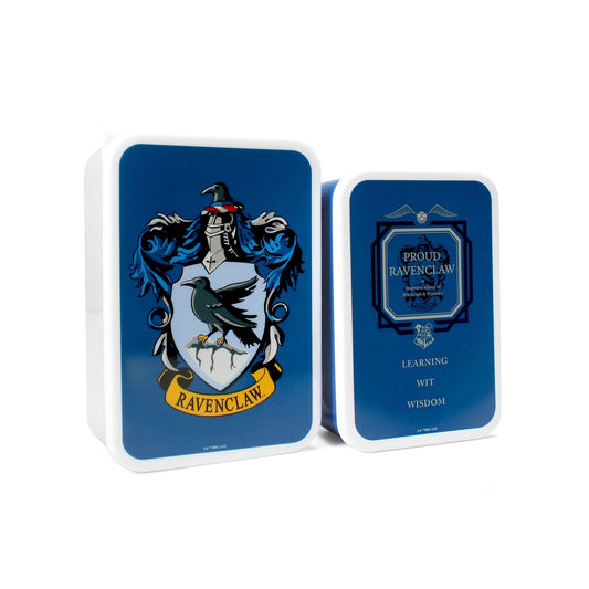 Pack of 2 Harry Potter Lunch Boxes - Ravenclaw