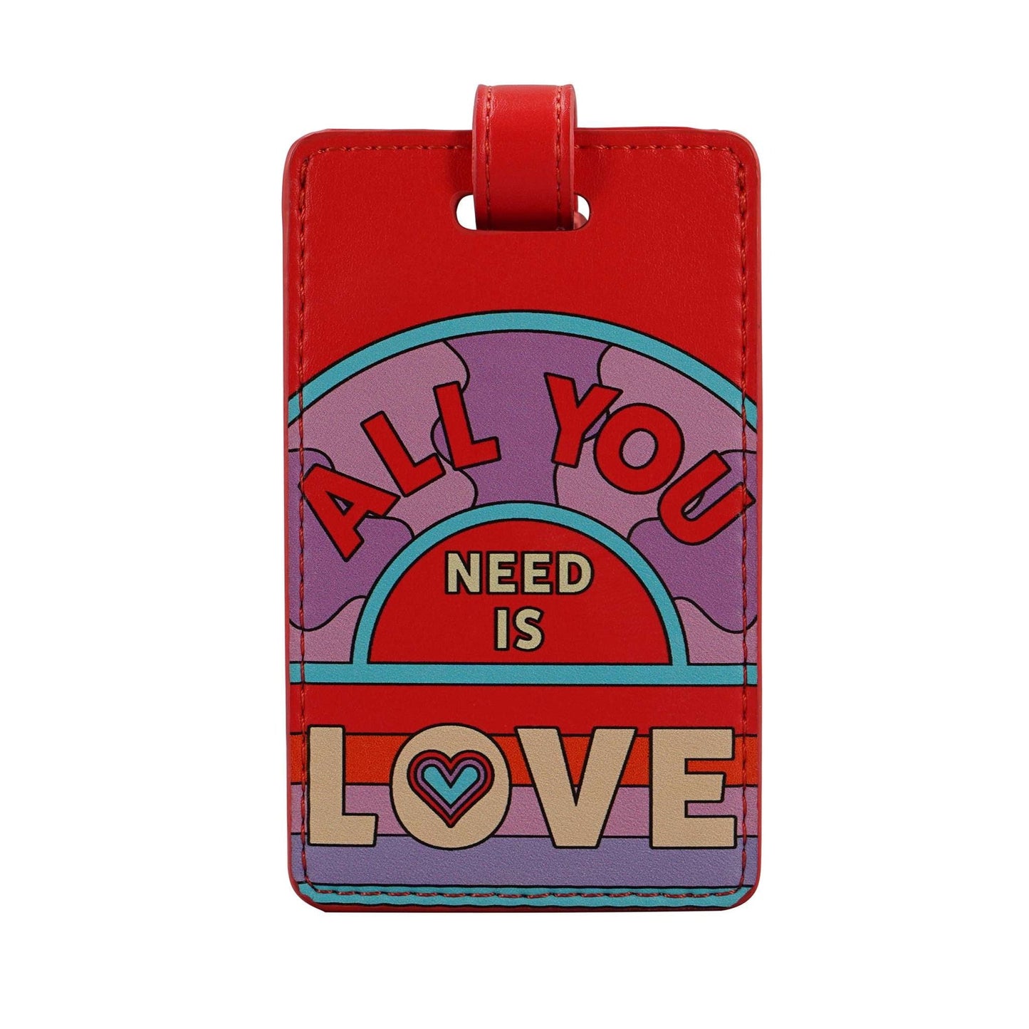 The Beatles Luggage Tag - All You Need Is Love