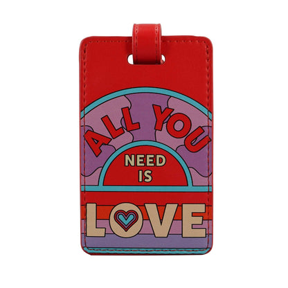 The Beatles Luggage Tag - All You Need Is Love