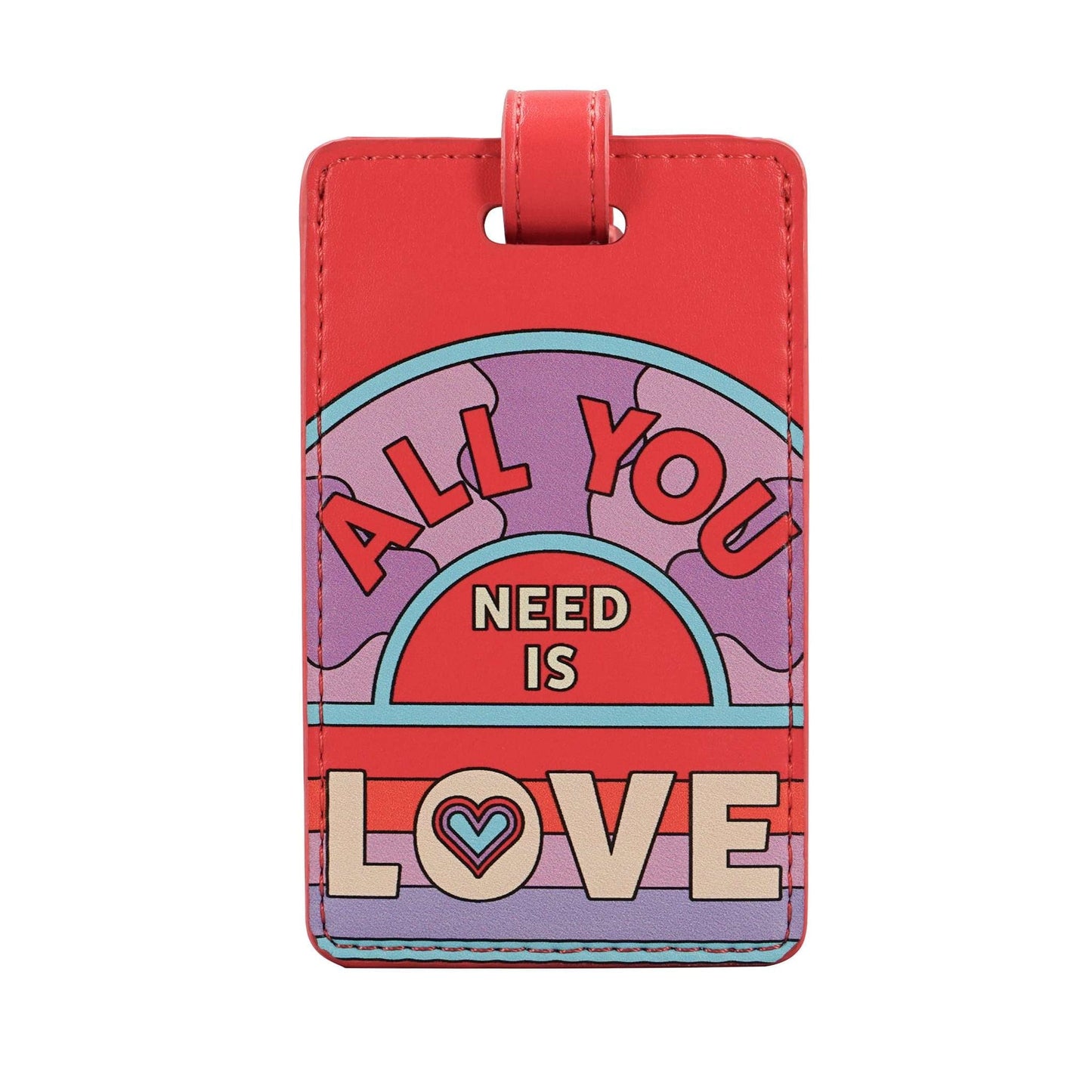 The Beatles Luggage Tag - All You Need Is Love