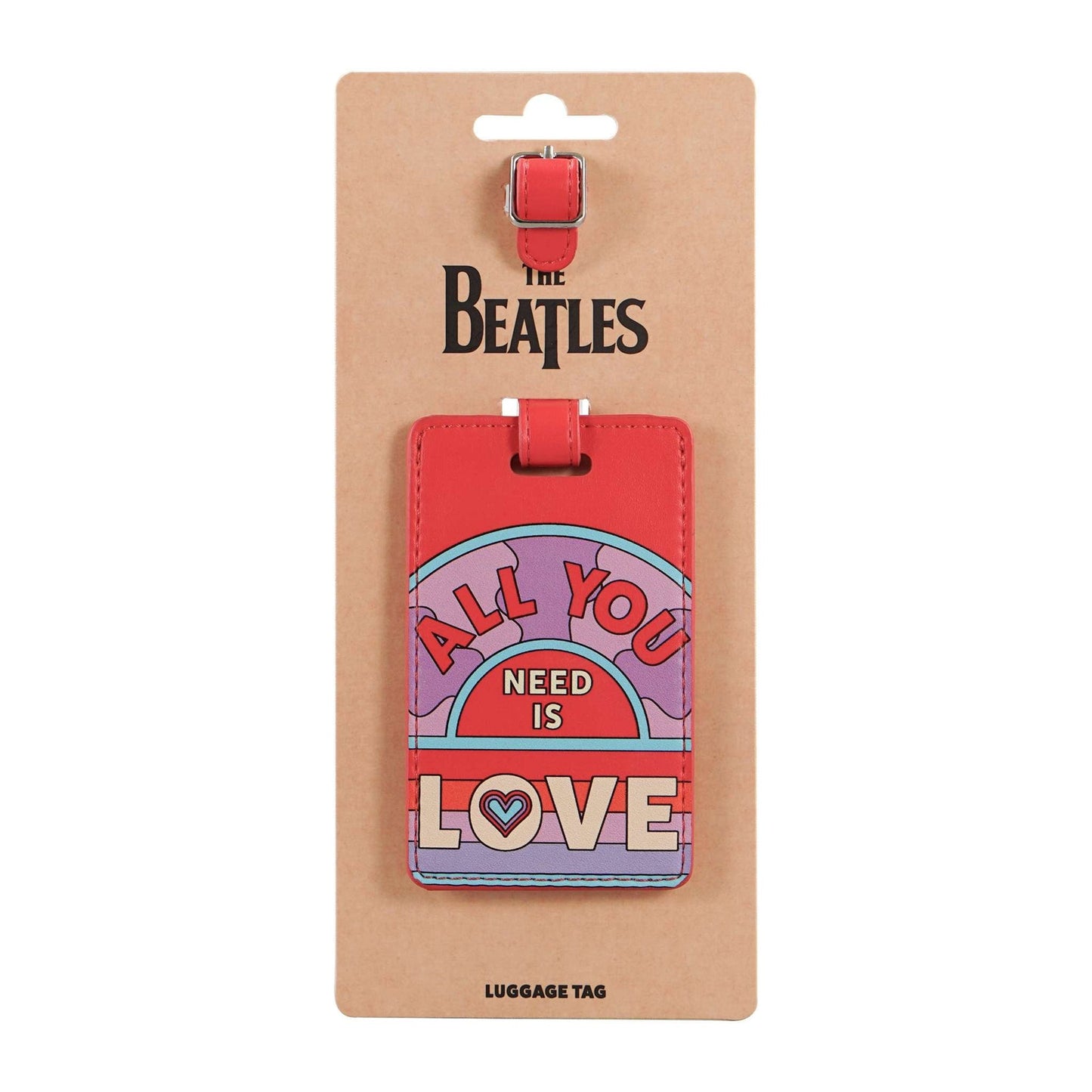 The Beatles Luggage Tag - All You Need Is Love