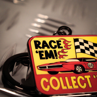 Porte-clés Hot Wheels - ™ Race 'Em Collect 'Em