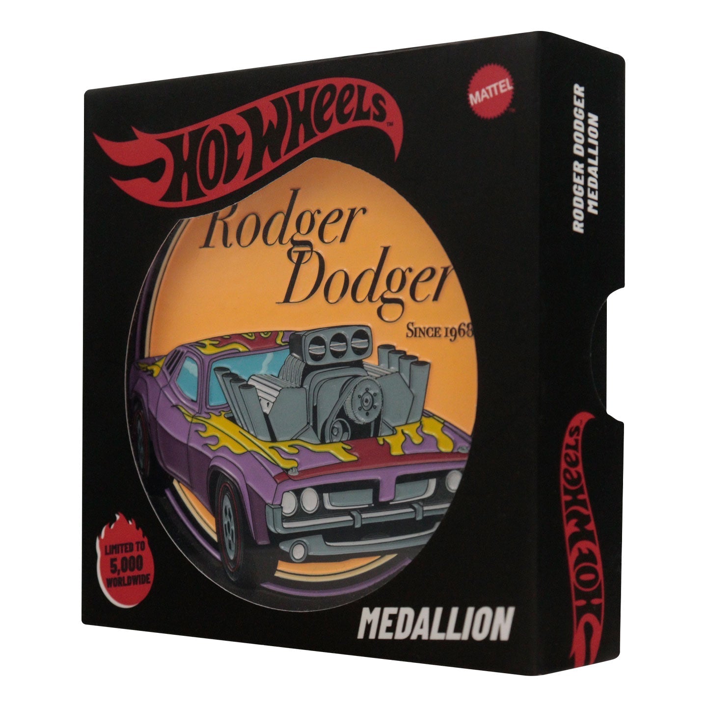 Médaillon collector Hot Wheels - ™ Rodger Dodger™