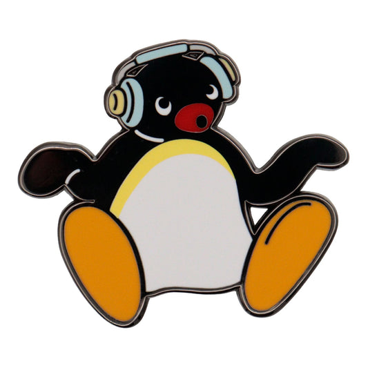 Pingu™ - Limited Edition Headphones Pin Badge