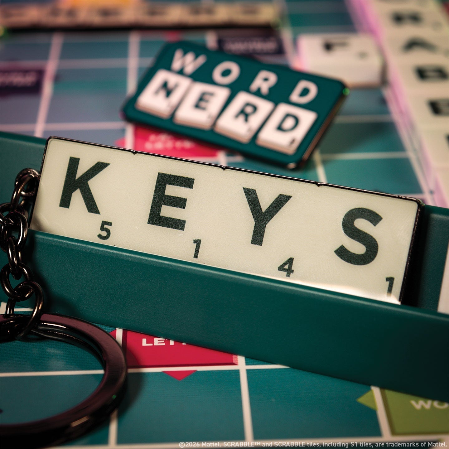 Porte-clés Scrabble - ™ KEYS