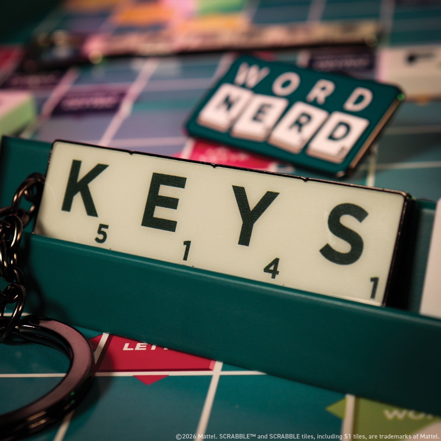 Porte-clés Scrabble - ™ KEYS