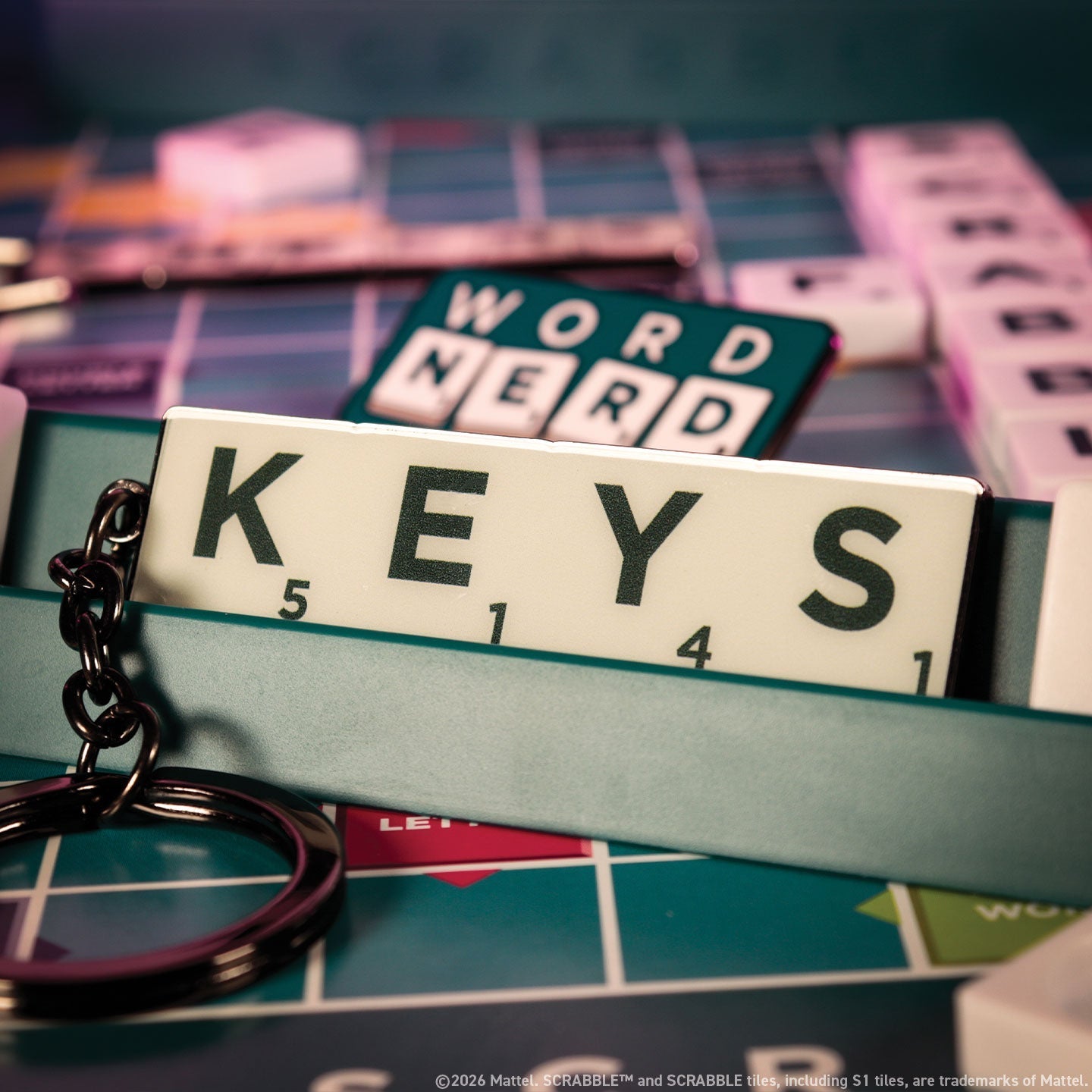 Porte-clés Scrabble - ™ KEYS