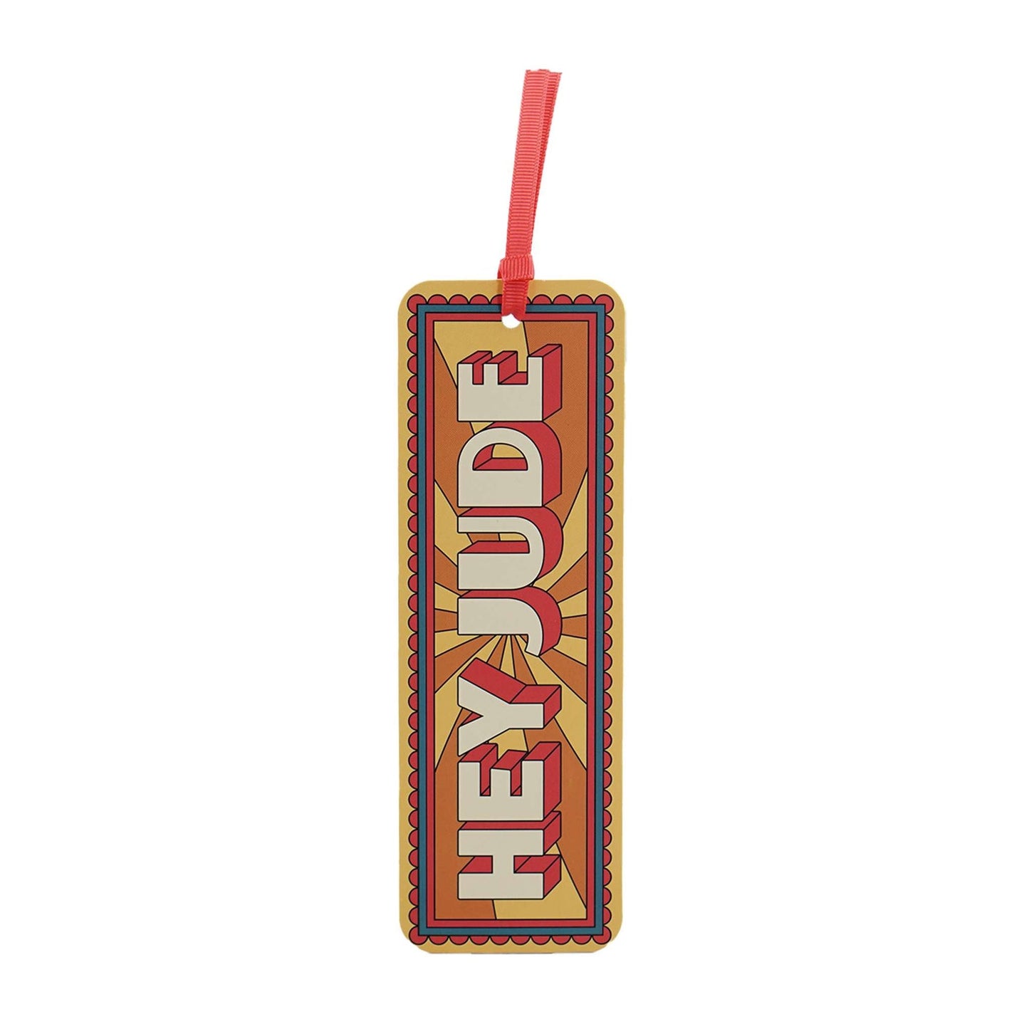 The Beatles - Hey Jude paper bookmark