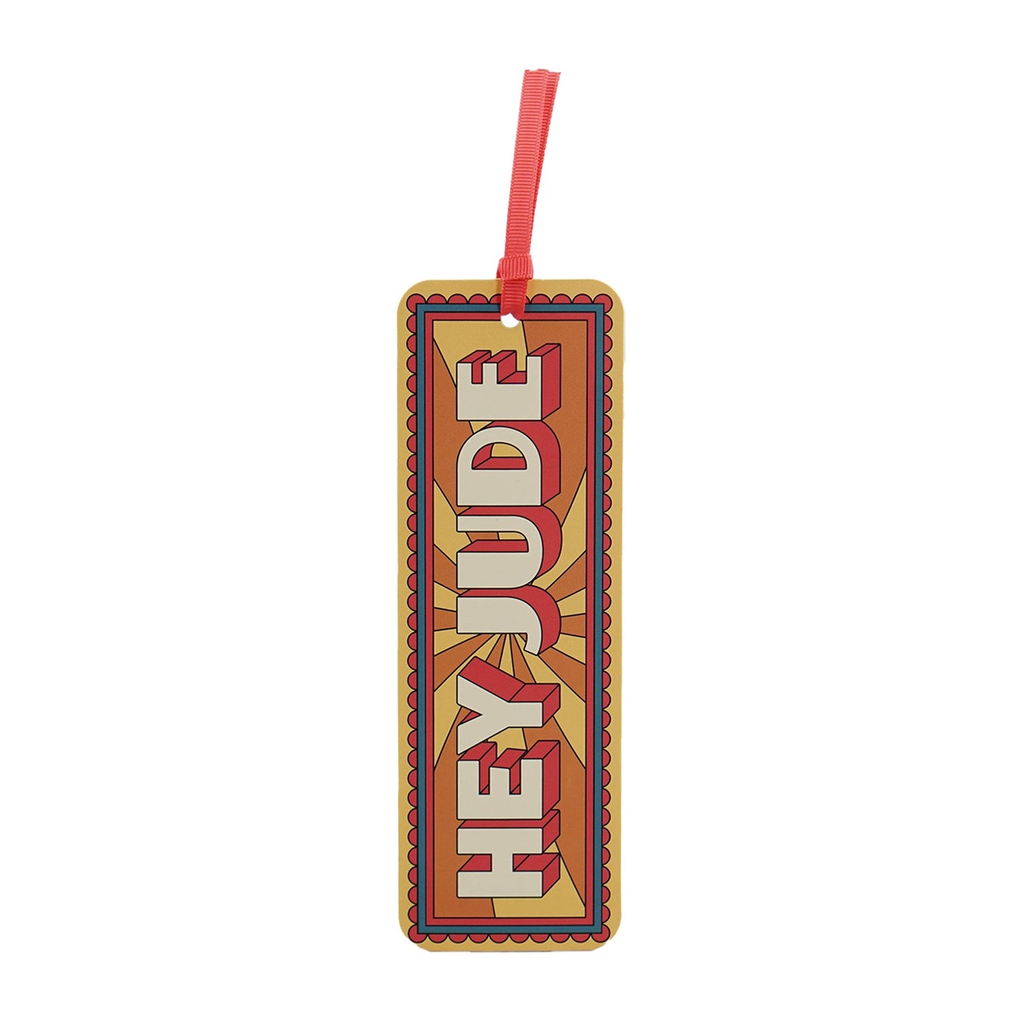 The Beatles - Hey Jude paper bookmark