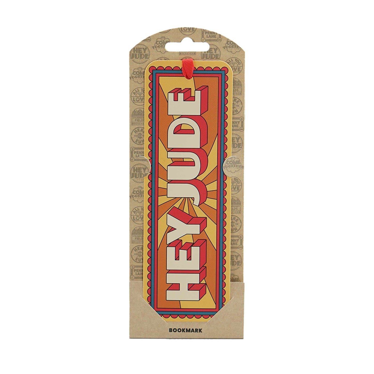The Beatles - Hey Jude paper bookmark