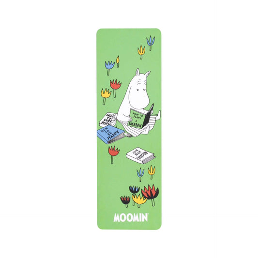 Moomin Paper Bookmark - Gardening Picnic Reading