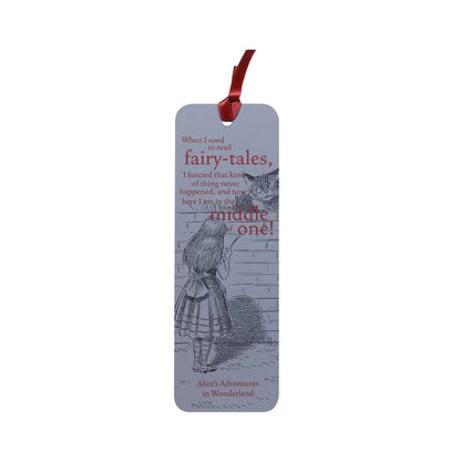 Alice in Wonderland Paper Bookmark - Alice