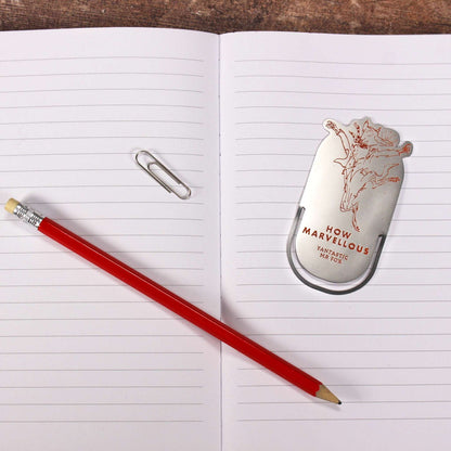 Marque-page en métal Roald Dahl - Fantastic Mr Fox
