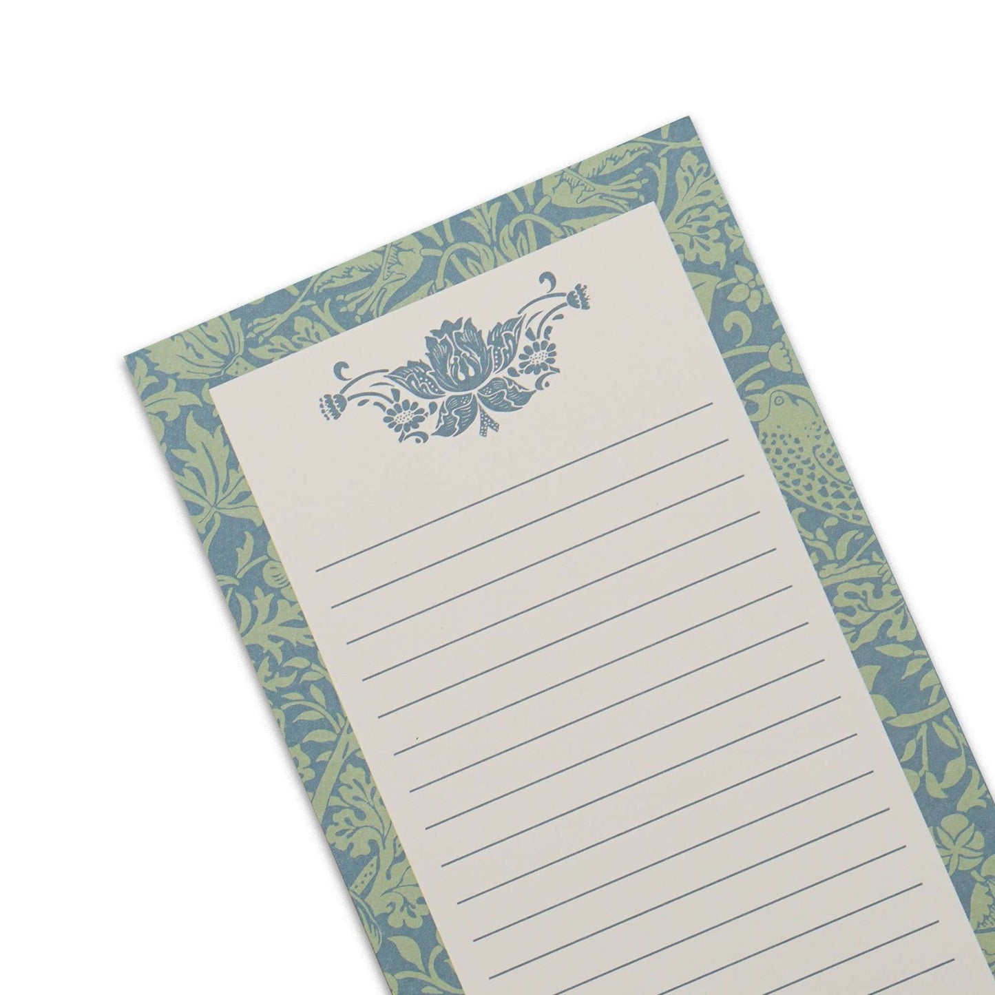 Strawberry Thief Sage William Morris Notepad