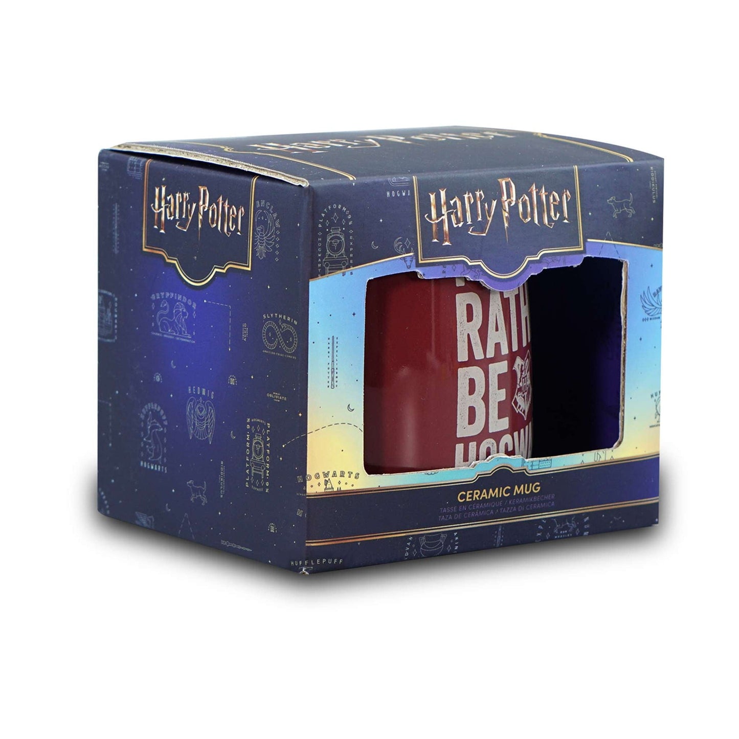 Harry Potter Oval Mug - I Would Rather 370 ml