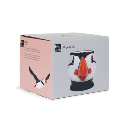 Mug sculpté RSPB - macareux oiseaux 450 ml