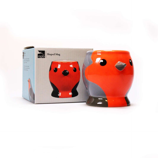 RSPB Sculpted Mug - Robin