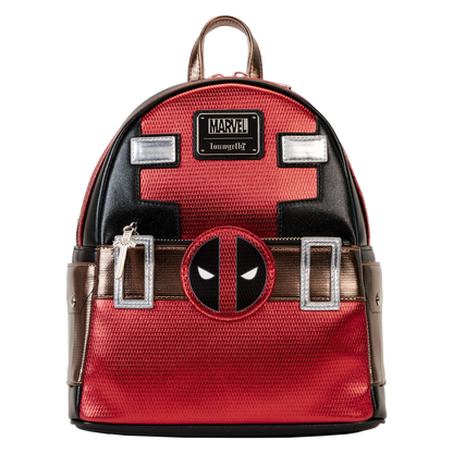 Deadpool Cosplay Mini Backpack - Metallic 