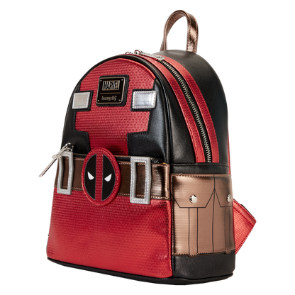 Deadpool Cosplay Mini Backpack - Metallic 