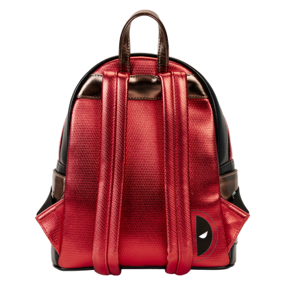 Deadpool Cosplay Mini Backpack - Metallic 