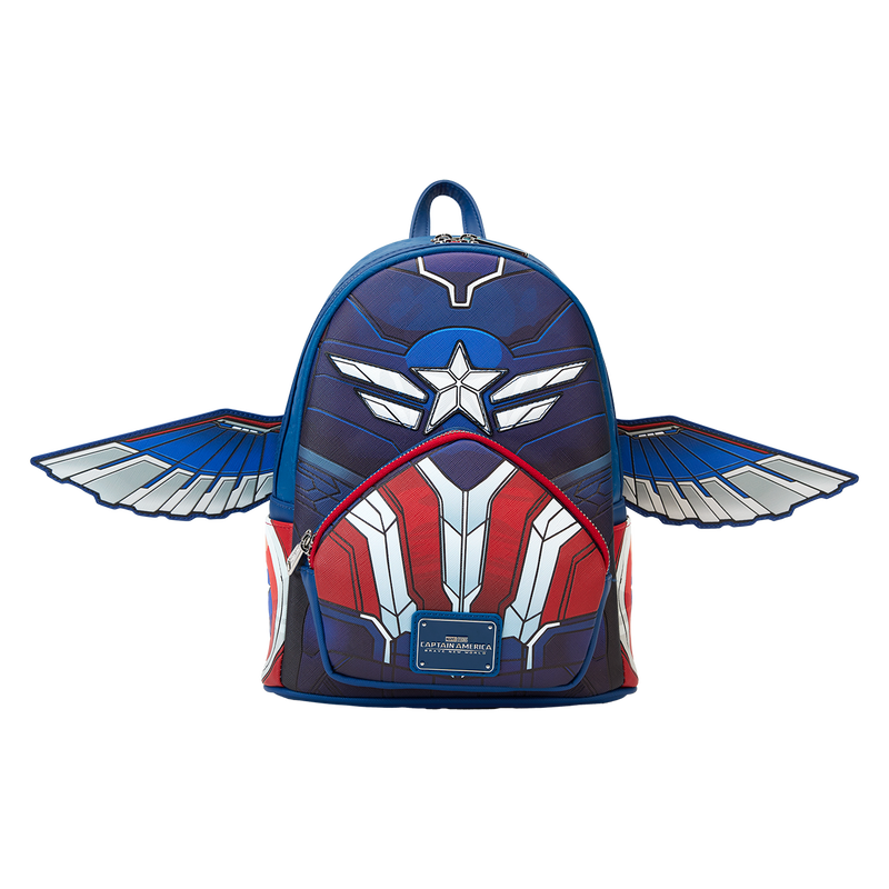 captain america brave new world cosplay mini backpack