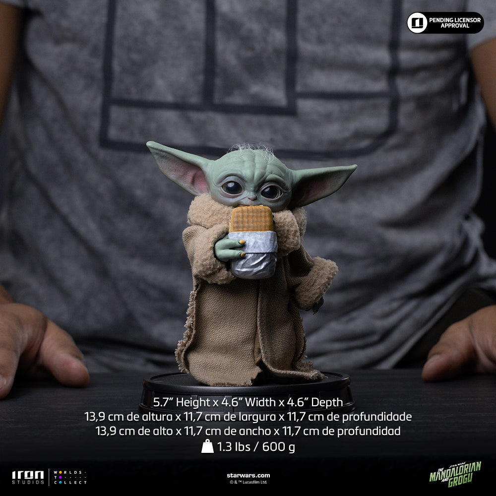 Statue Grogu Food Cart Snack - Mandalorian and Grogu Movie - Grogu Collection - The Mandalorian & Grogu