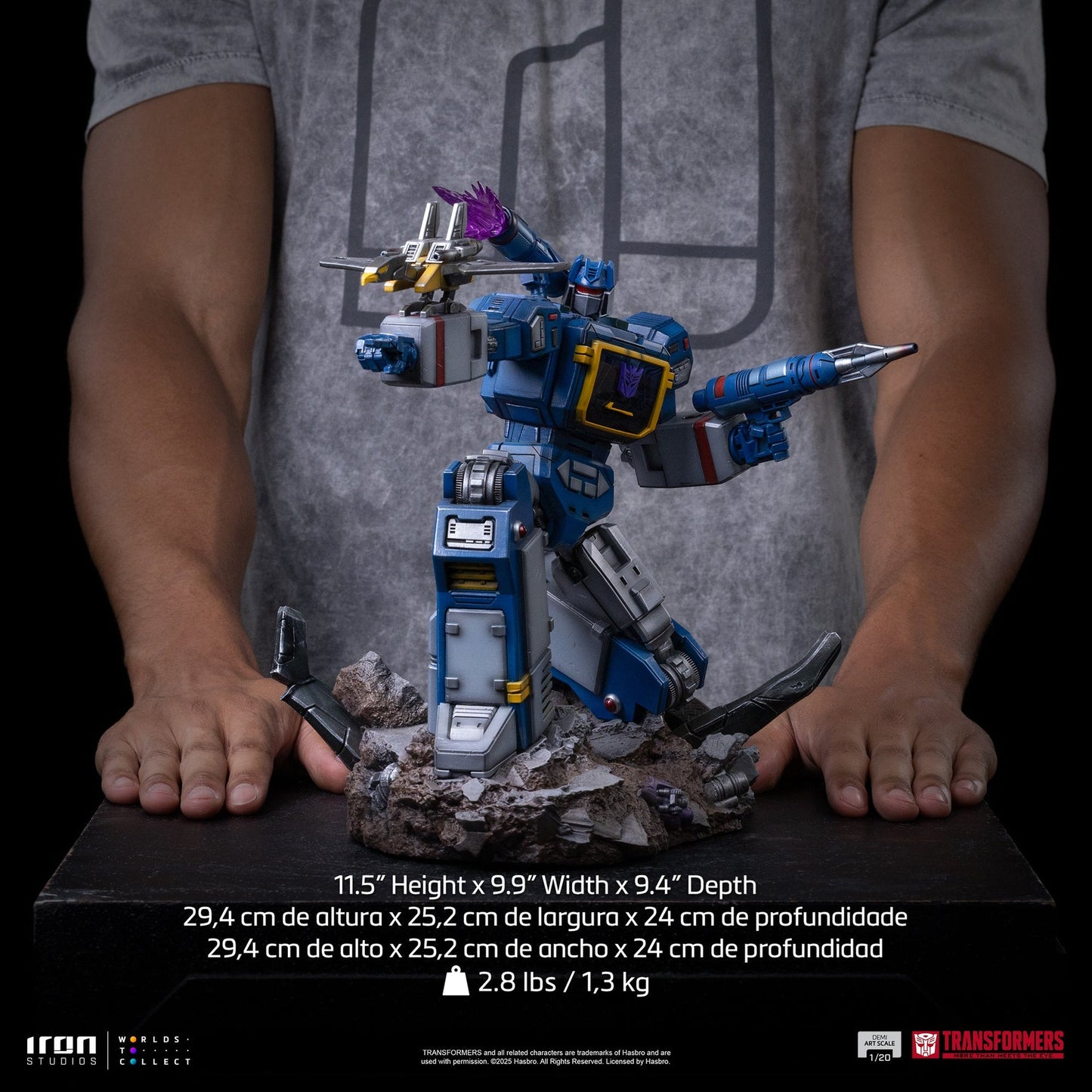 Statue Soundwave - Transformers - Demi Art Scale 1/20