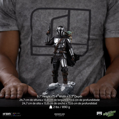 Statue Mandalorian and Grogu - The Mandalorian and Grogu Movie - Art Scale 1/10 - The Mandalorian & Grogu