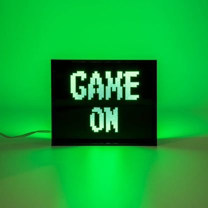 Mini Boite LED Game On Locomocean | Boutique d'objets cadeaux designs CoolDesign.fr