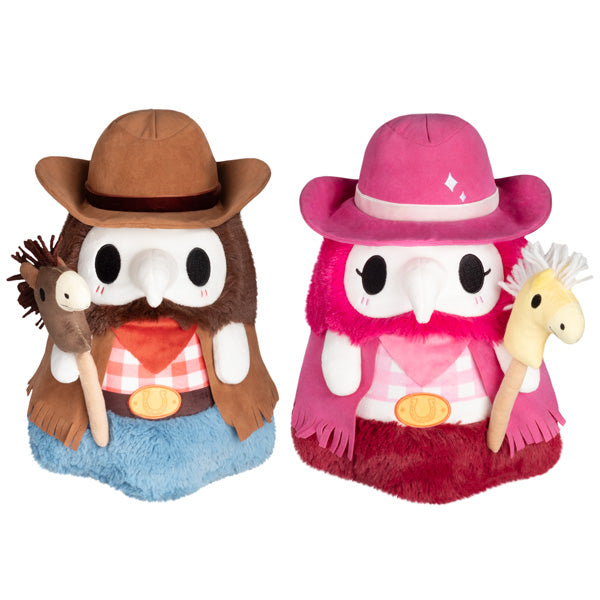 Duo Mini Squishable – Docteur et Infirmière de la Peste – Cow-Boy