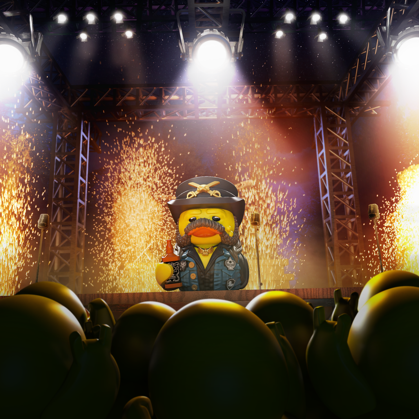 Canard Motörhead: Lemmy (Parfum Whisky) TUBBZ (First Edition) - vue 7