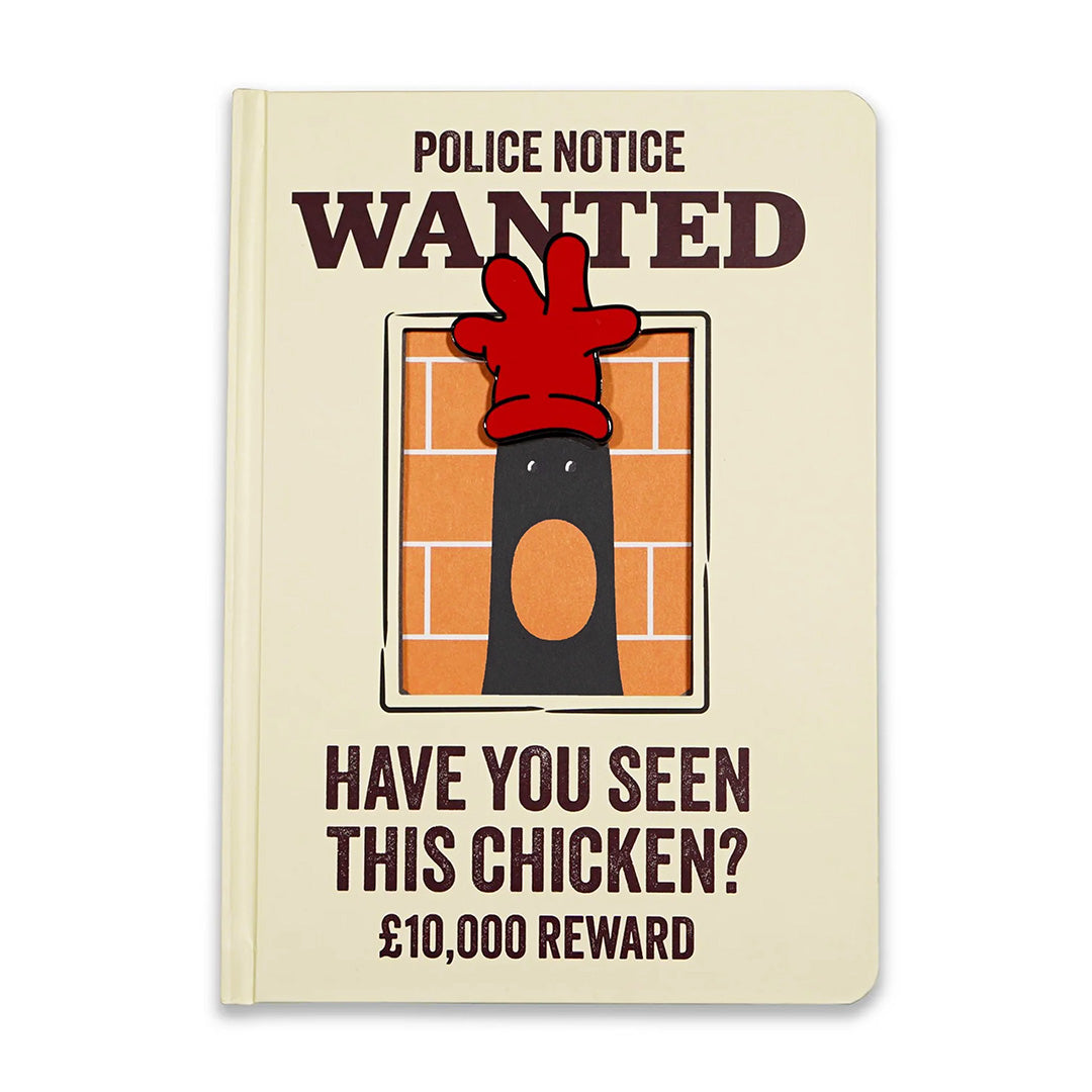 A5 Wallace & Gromit Notebook - Feathers