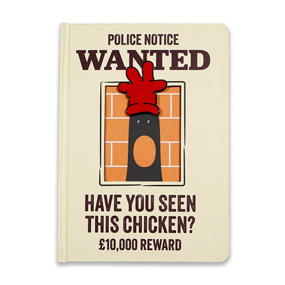 A5 Wallace & Gromit Notebook - Feathers